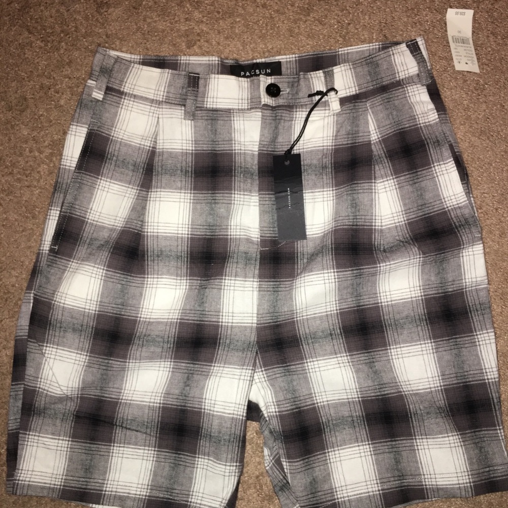 Pacsun plaid shorts
